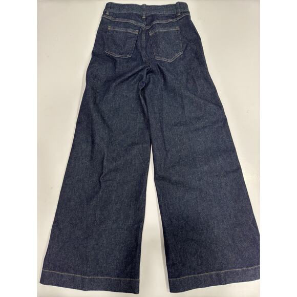 SPANX Dark Blue Straight Leg Jeans - Picture 2 of 3